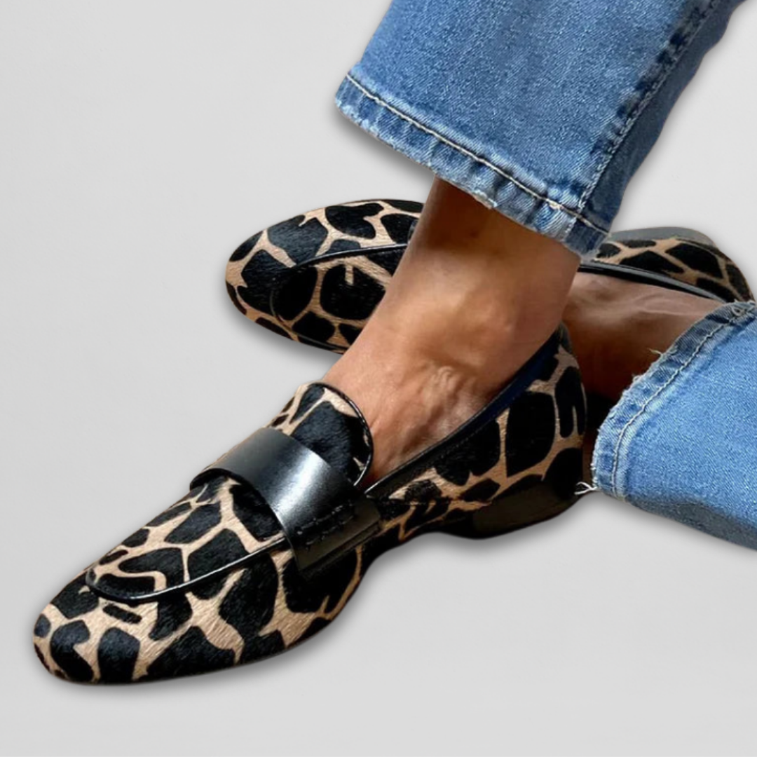 Quirelle - Animal Print Loafers