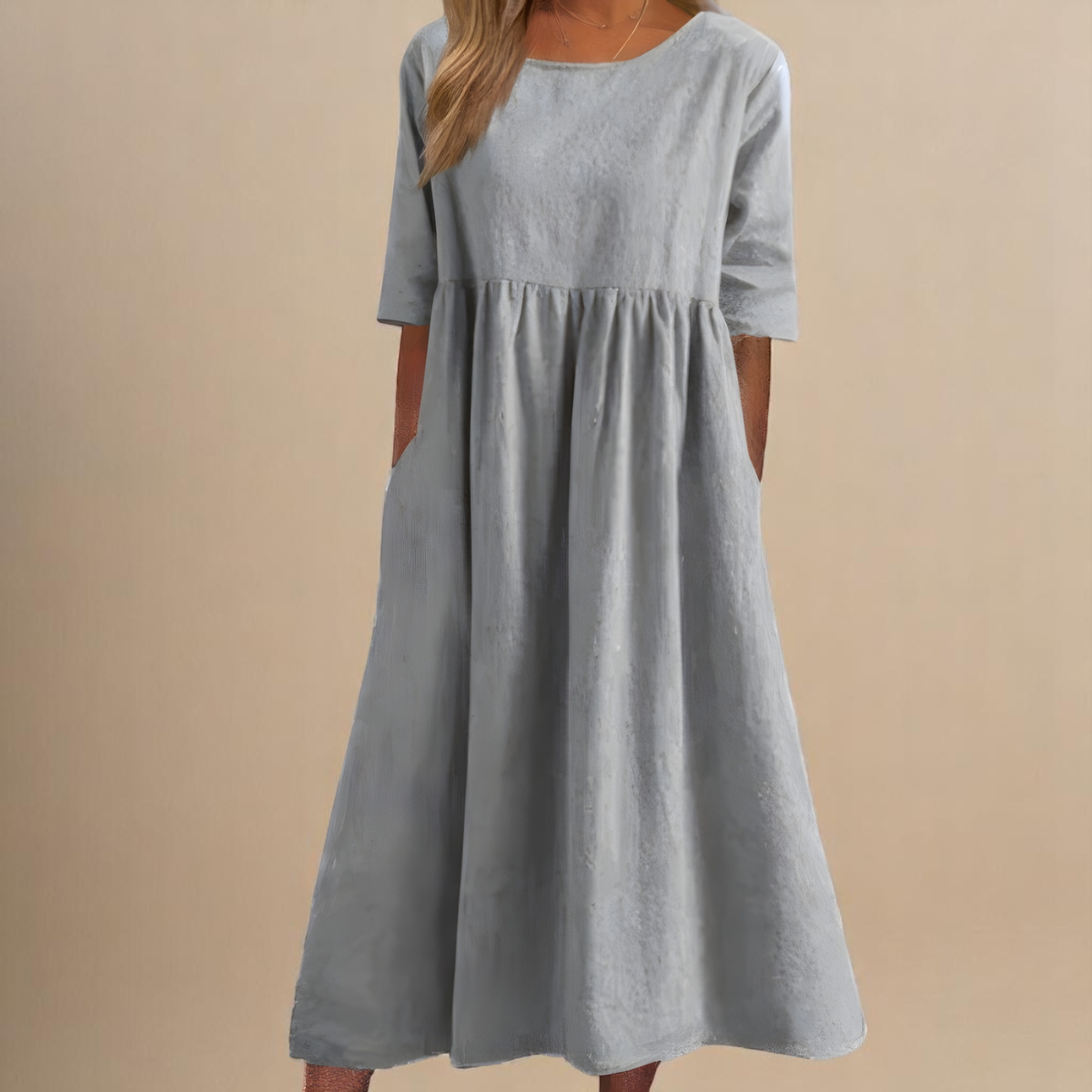 Bellina - Light and flowing cotton dress
