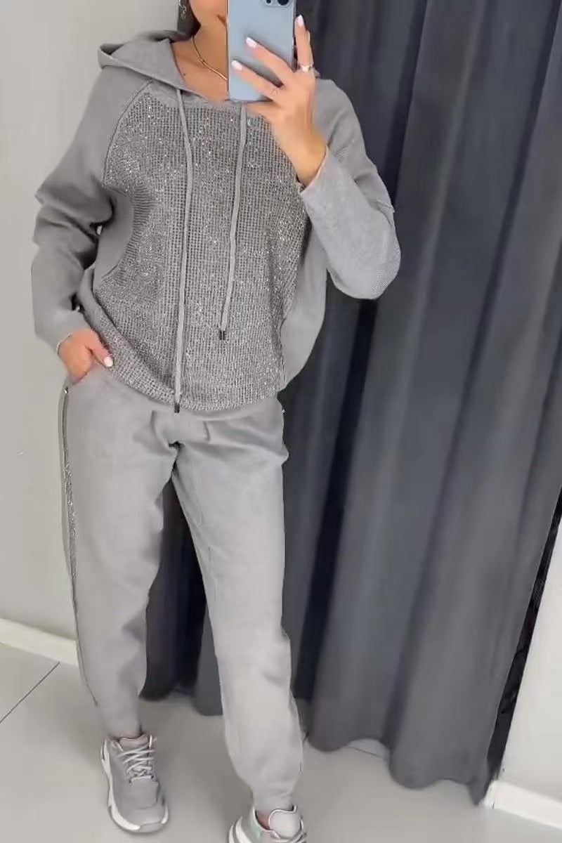 Cécile - Women's Casual Hoodie and Pants Set