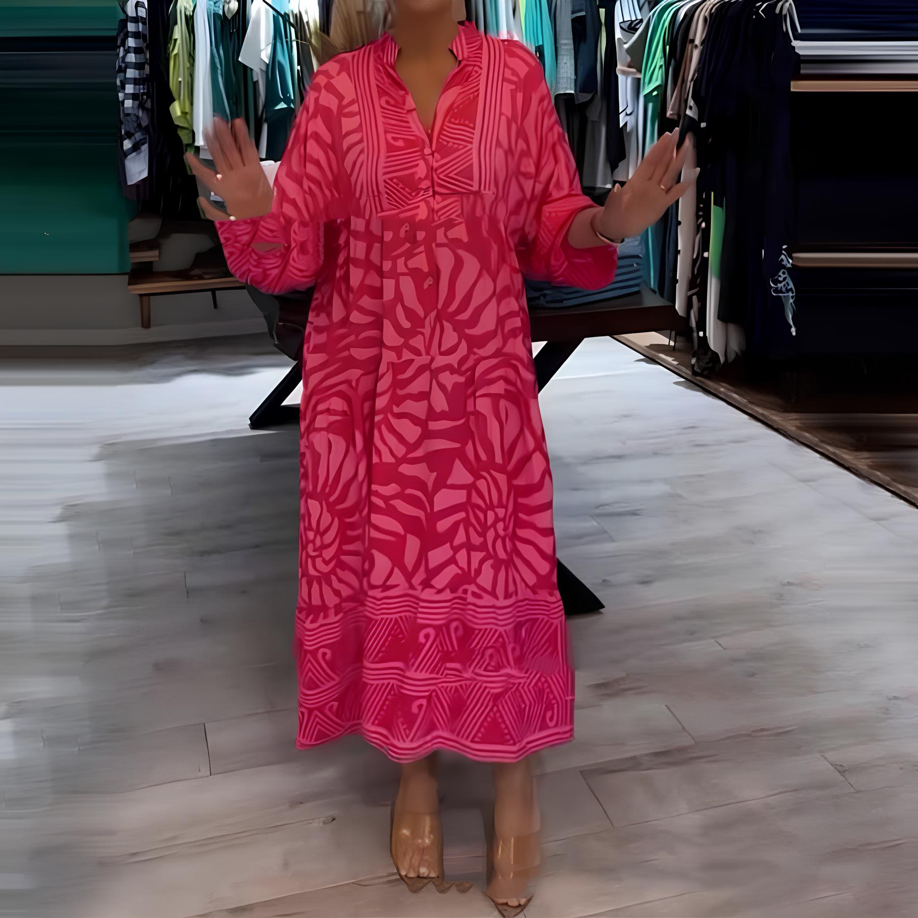 Inga - Colorful and Airy Maxi Dress