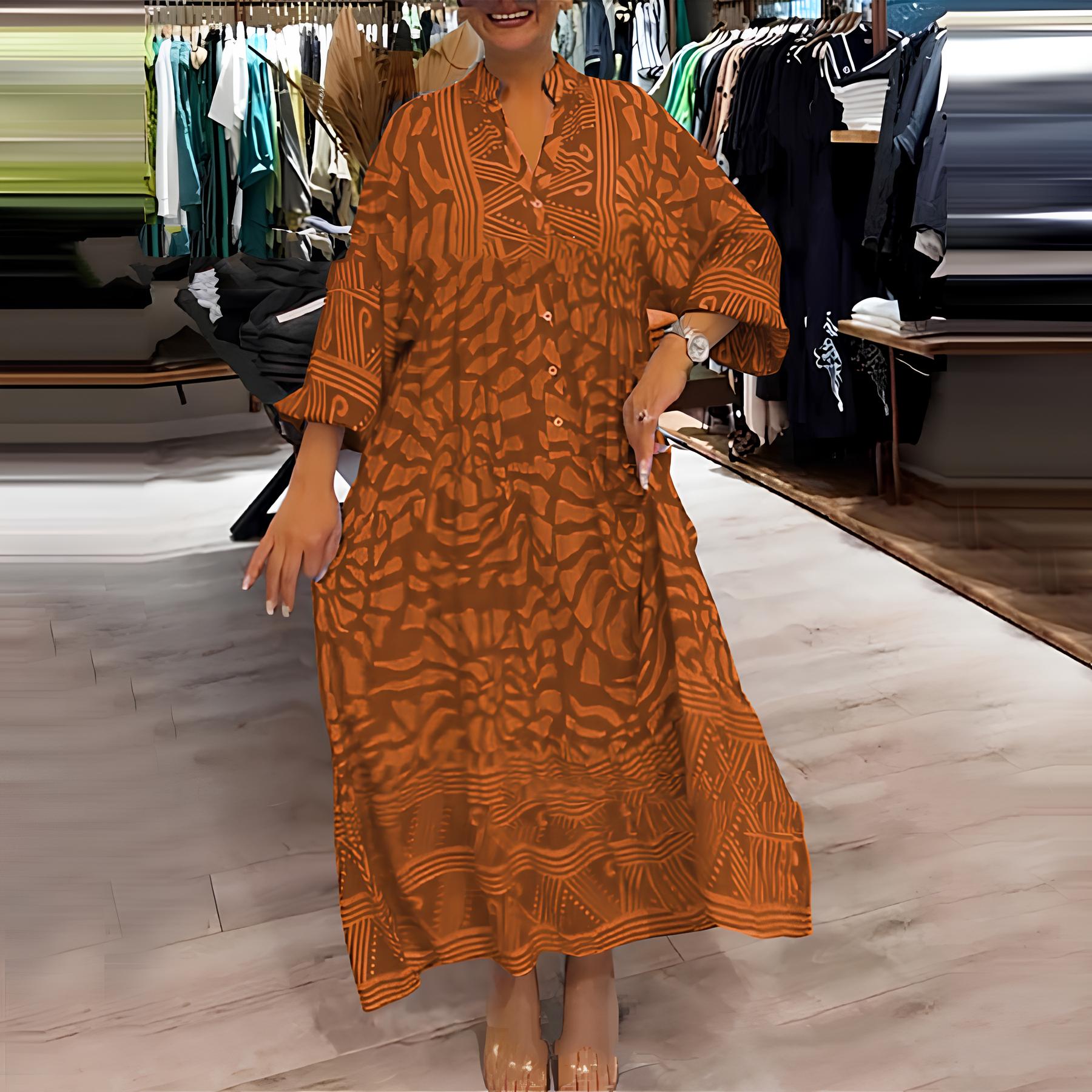 Inga - Colorful and Airy Maxi Dress