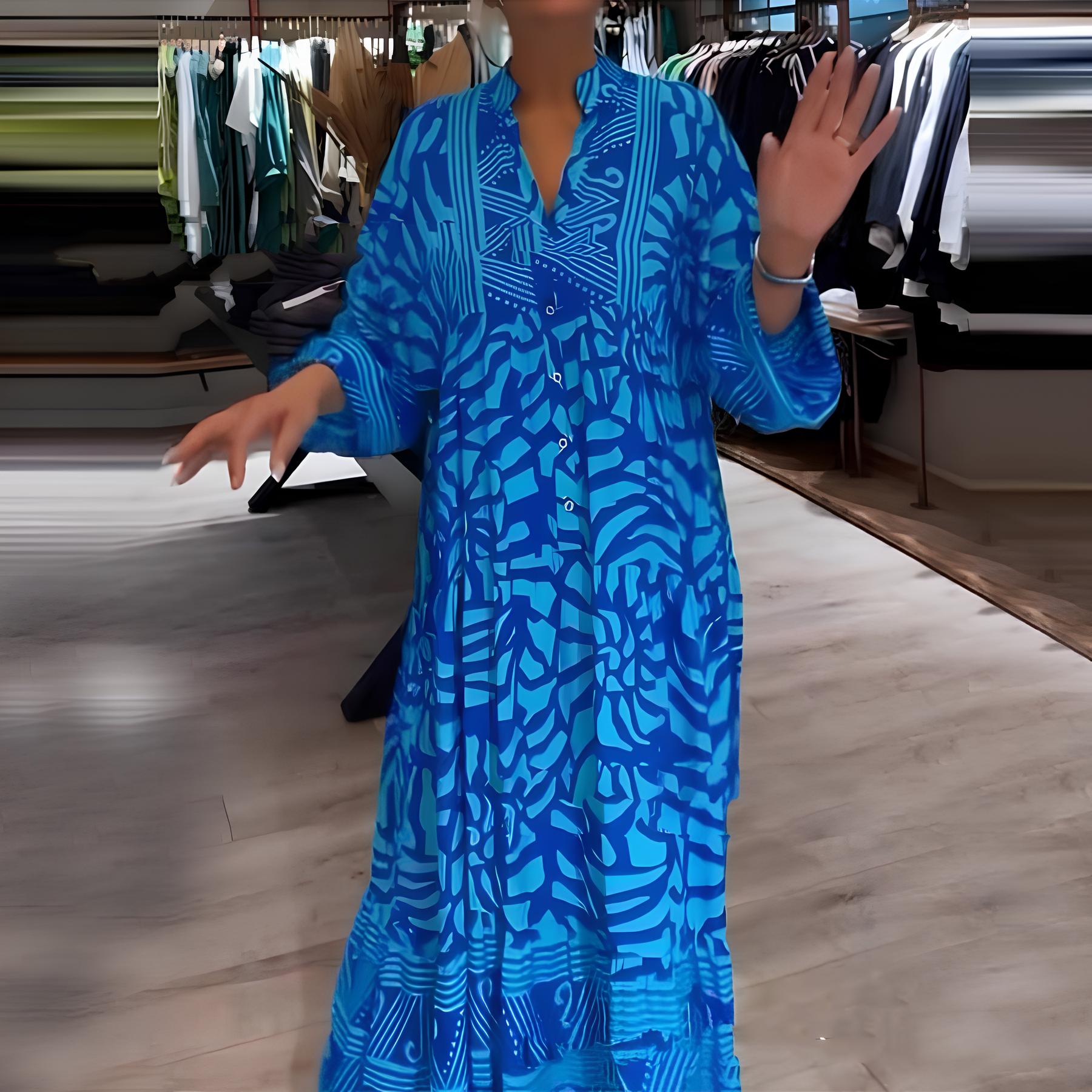 Inga - Colorful and Airy Maxi Dress