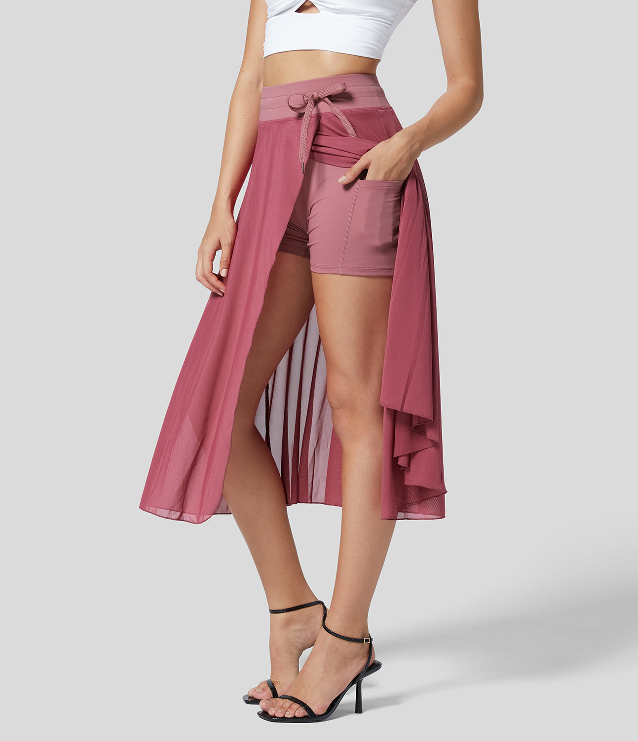 Maris - 2-in-1 High Waist Skirt
