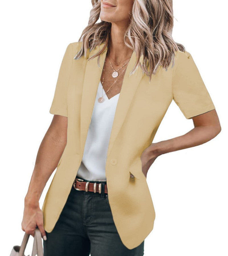 Sabella - Modern Short Sleeve Blazer