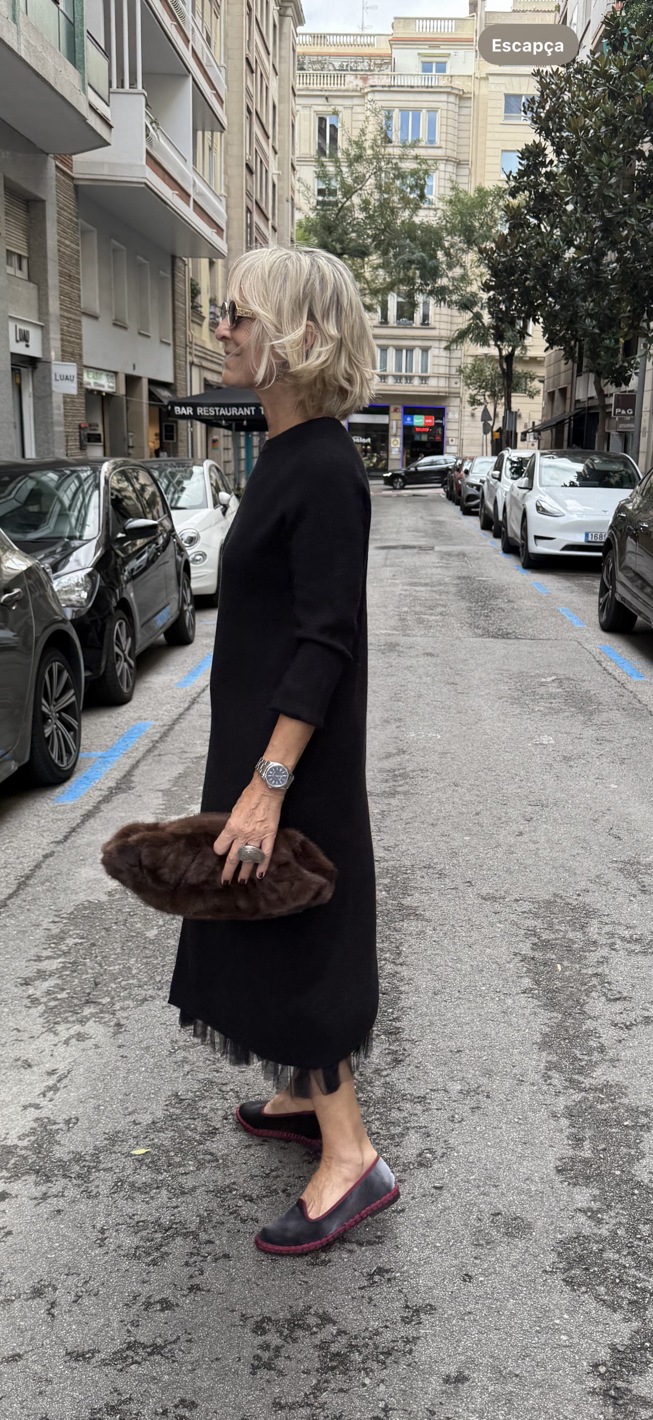 Gwenirra - Elegant Knitted Tulle Dress