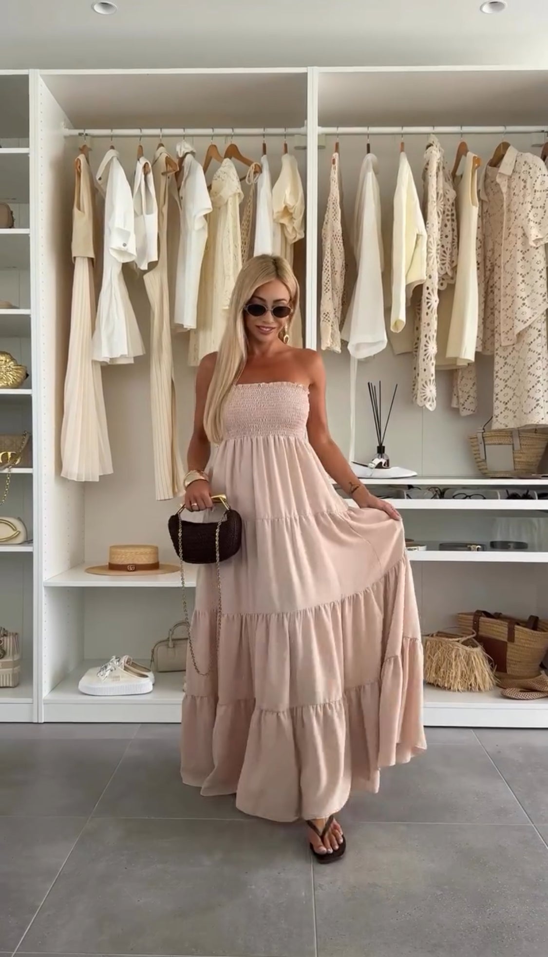 Brisaya - Elegant Strapless Long Dress