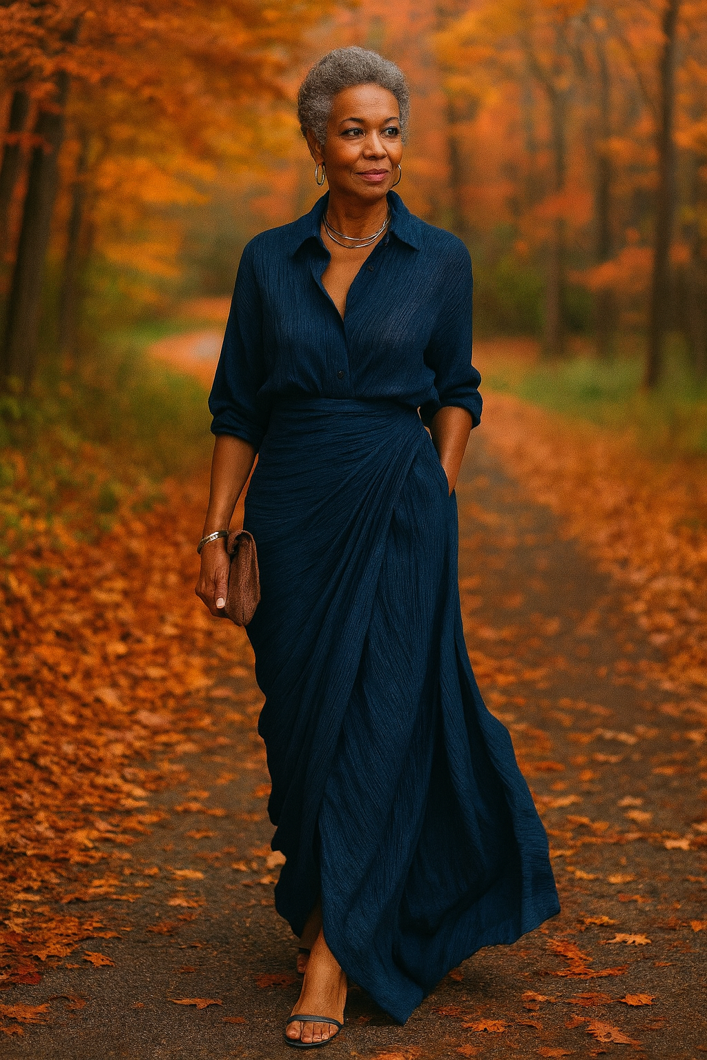 Tavianne - Ocean Maxi Long Dress