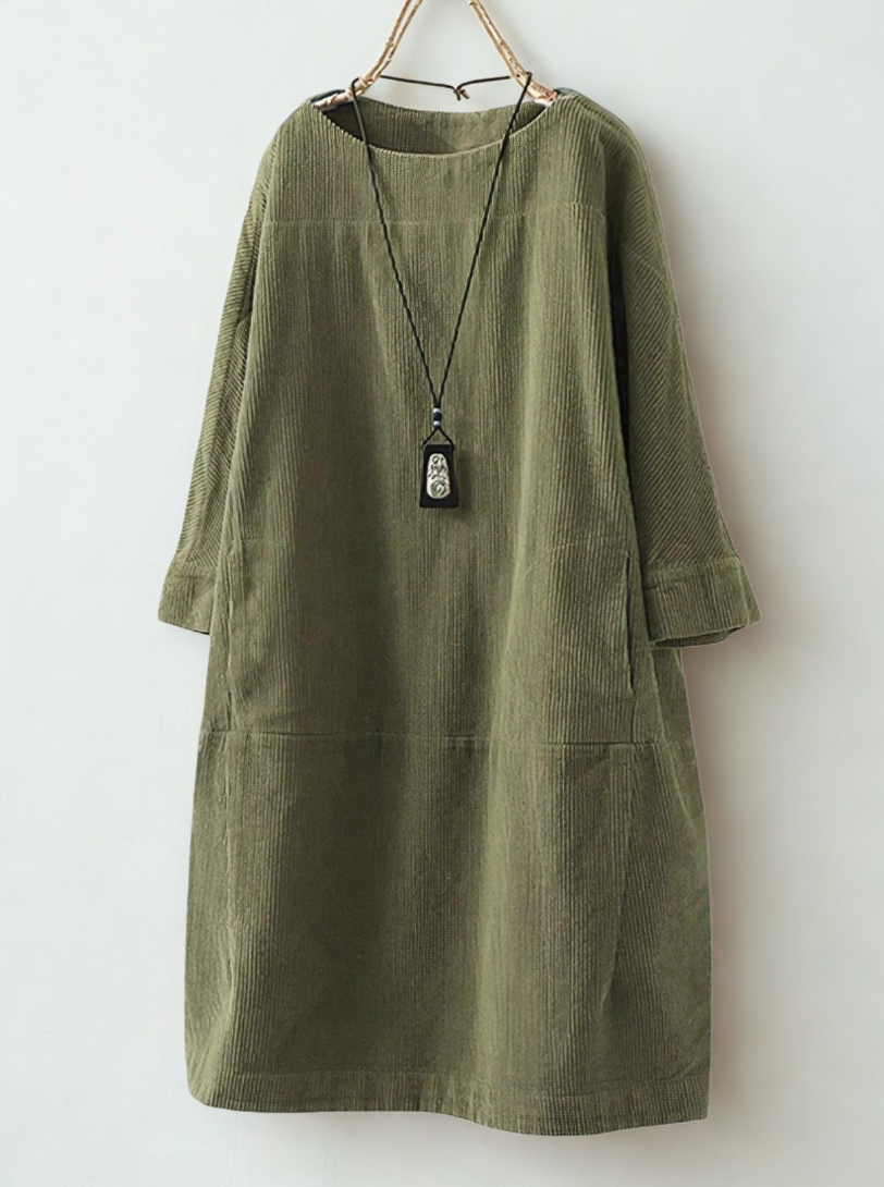 Delyanna - Women's Tunic in Soft Corduroy