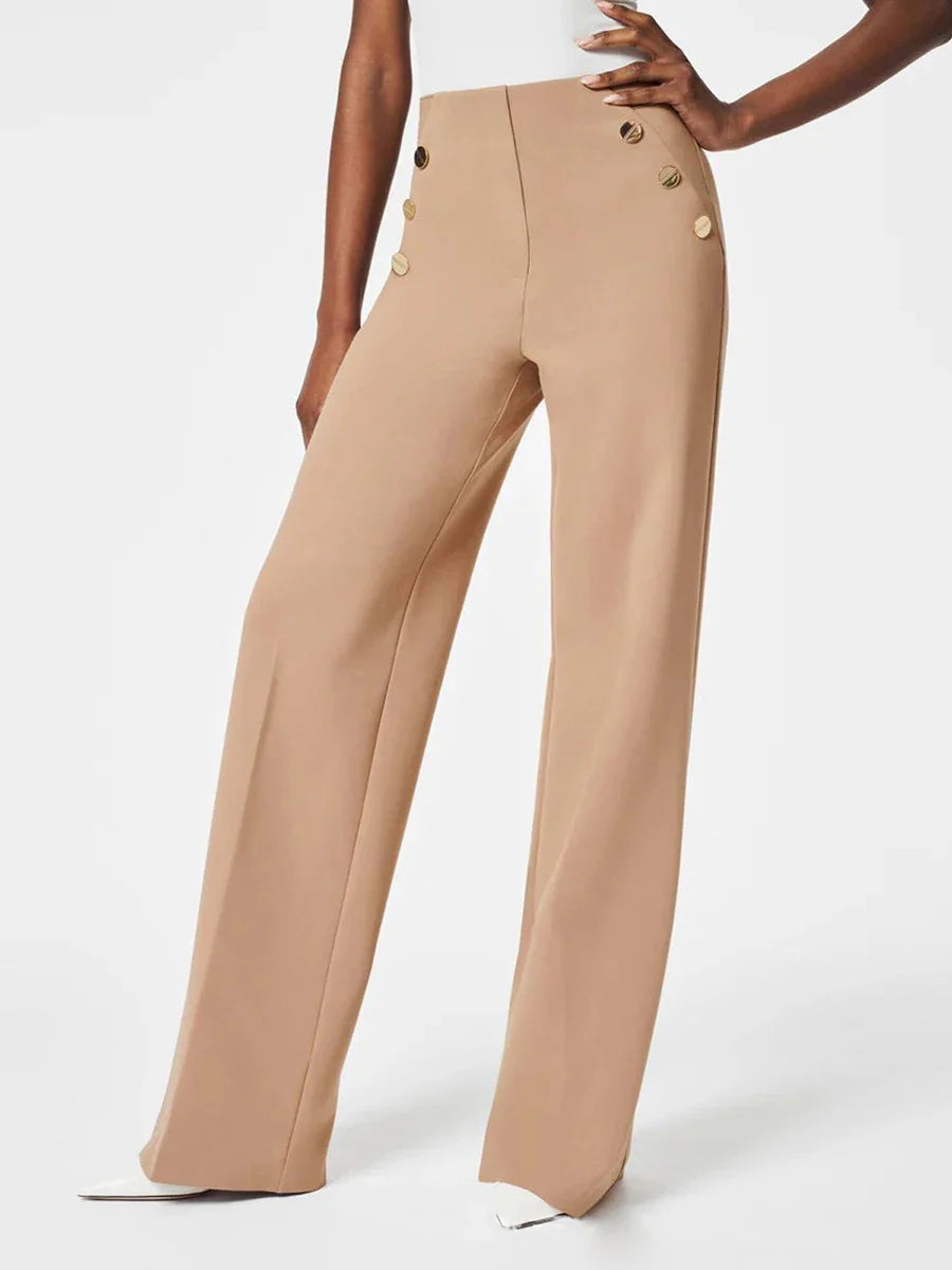 Élise - Women's Elegant Wide-Width Pants