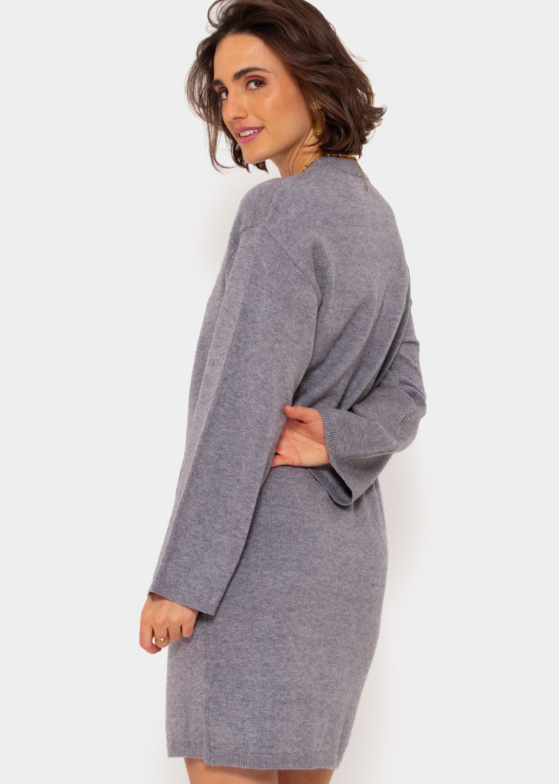 Aimée - Elegant Oversized Knit Dress