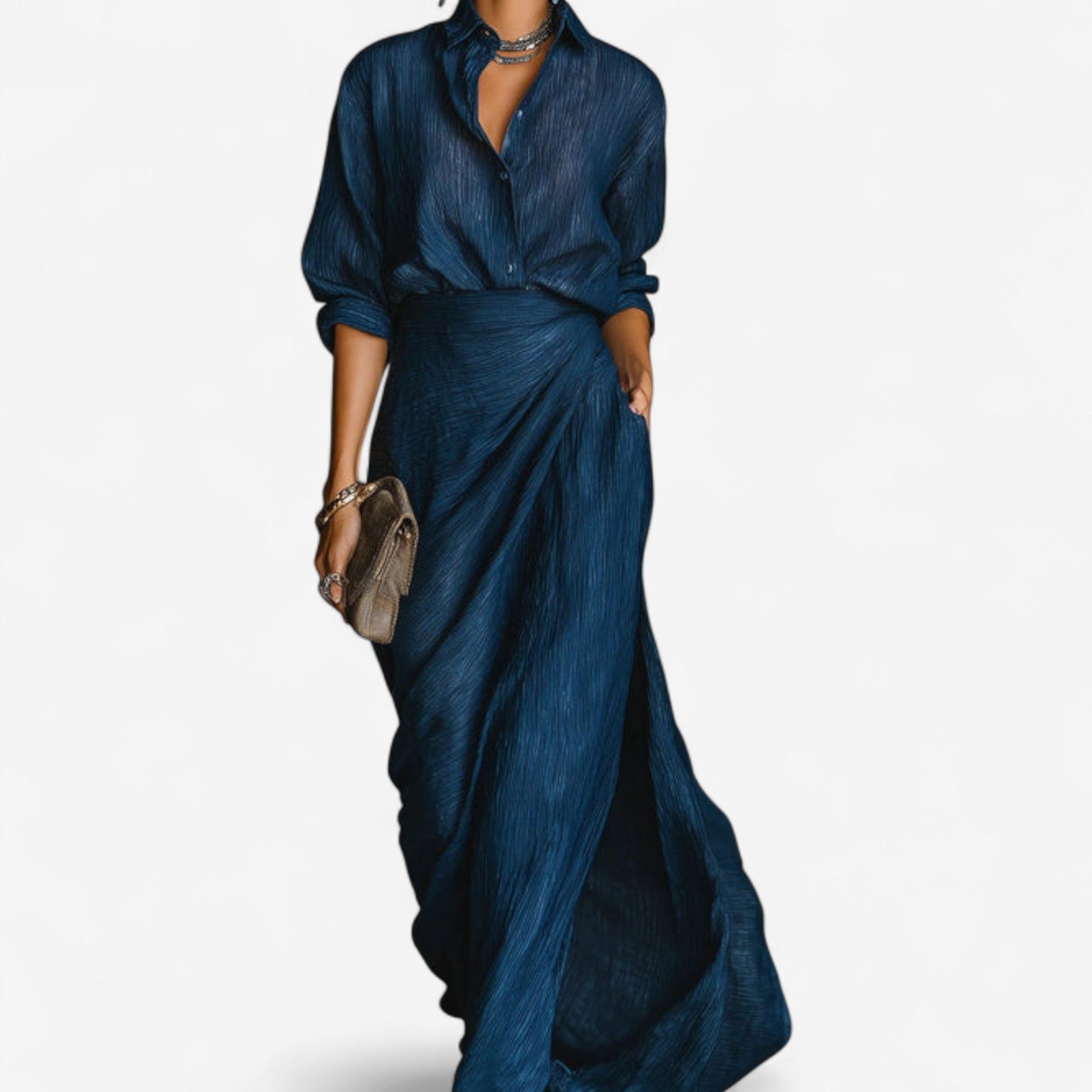 Tavianne - Ocean Maxi Long Dress