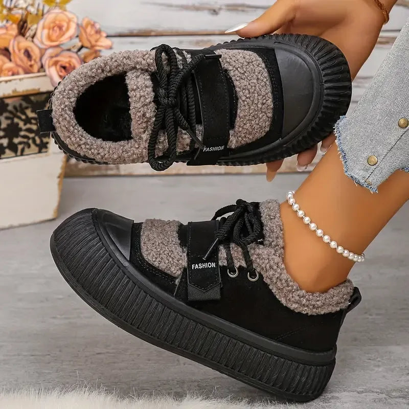 Nirelia - Women's Warm and Comfortable Winter Sneakers