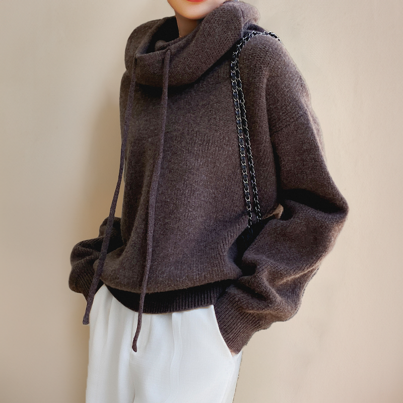 Aurore - Merino wool turtleneck sweater