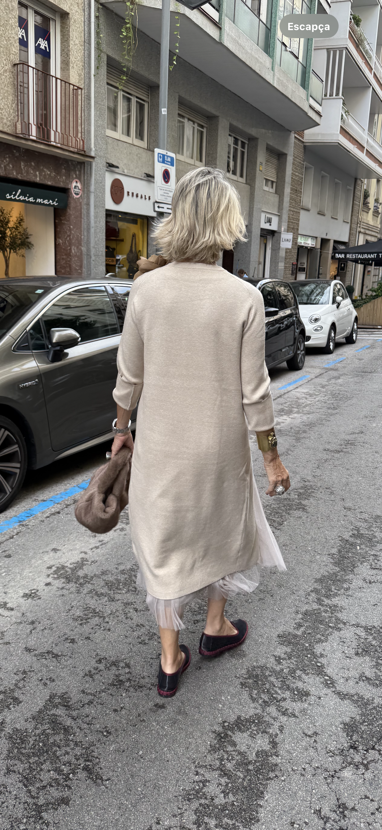 Gwenirra - Elegant Knitted Tulle Dress