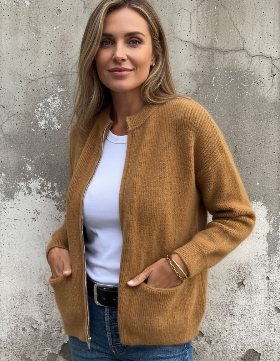 Faylora - Casual Lightweight Knit Cardigan for Fall