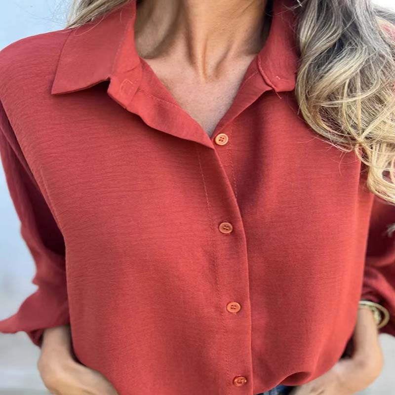 Aenor - Elegant and Versatile Lantern Sleeve Shirt