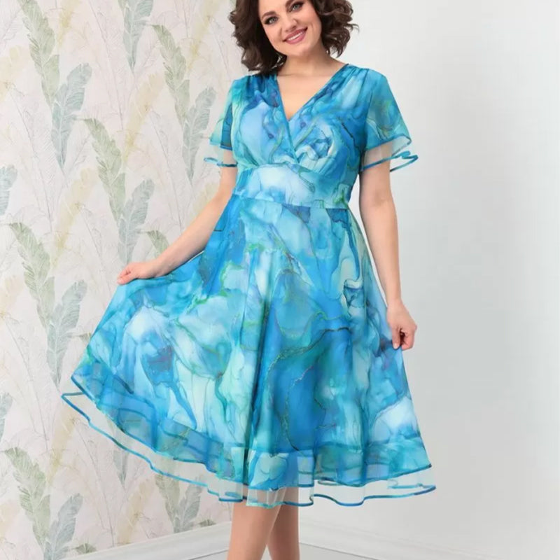 Dana - Women's Airy Midi Dress