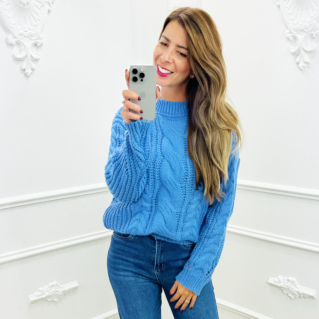 Chantae - Women's Loose Knit Sweater