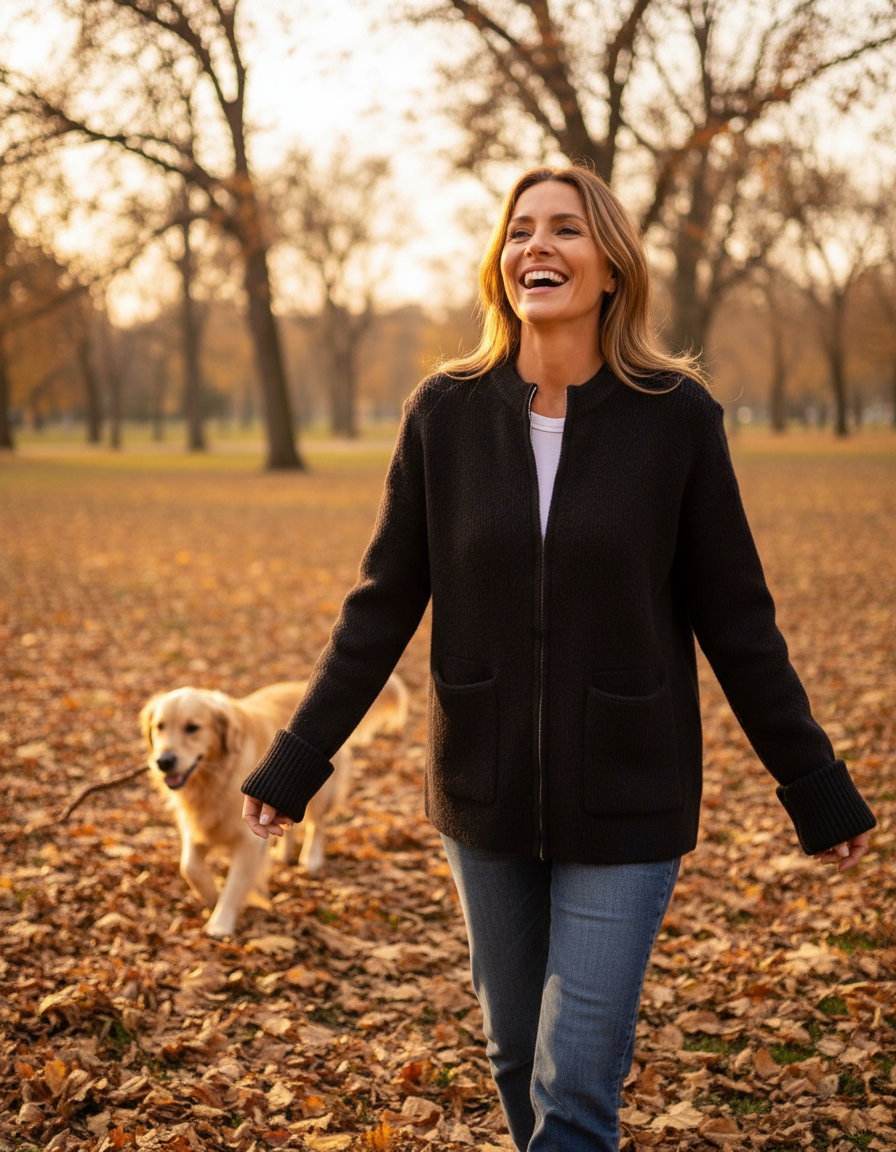 Faylora - Casual Lightweight Knit Cardigan for Fall