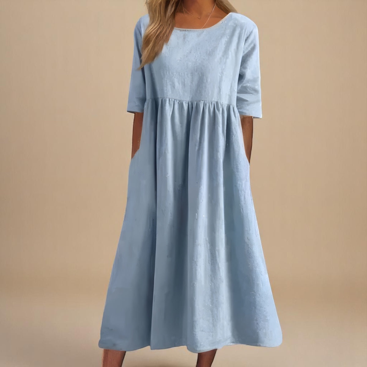 Bellina - Light and flowing cotton dress