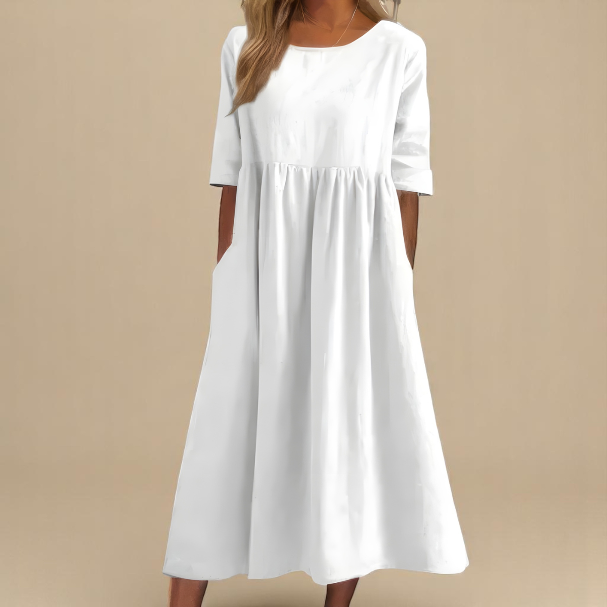 Bellina - Light and flowing cotton dress