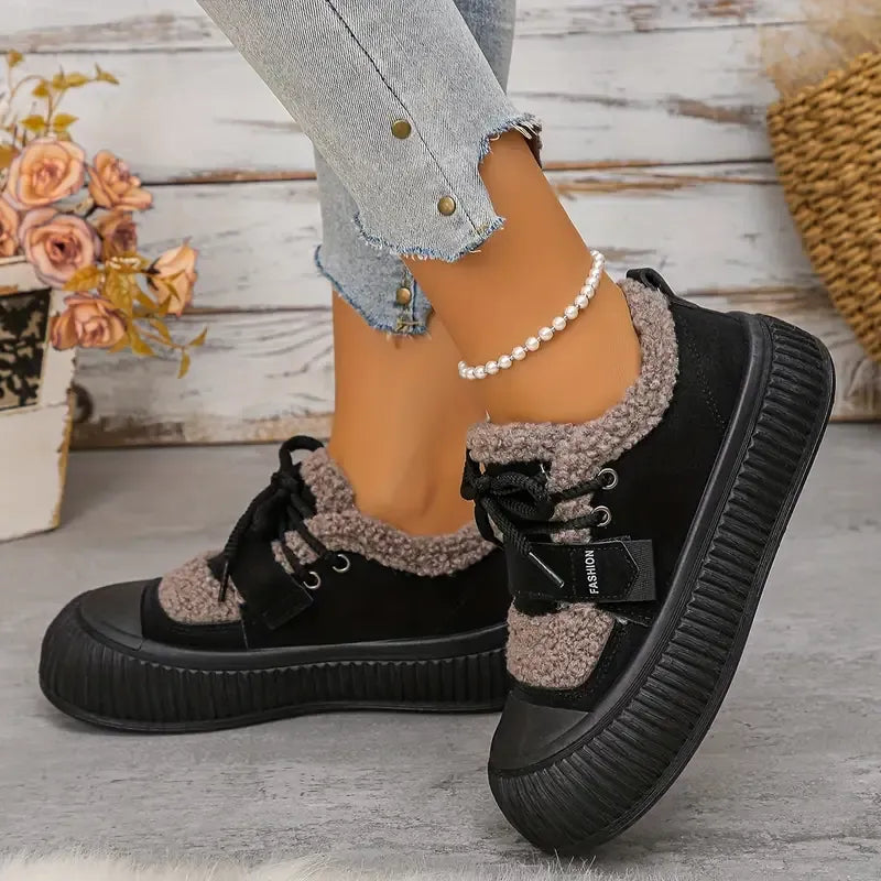 Nirelia - Women's Warm and Comfortable Winter Sneakers