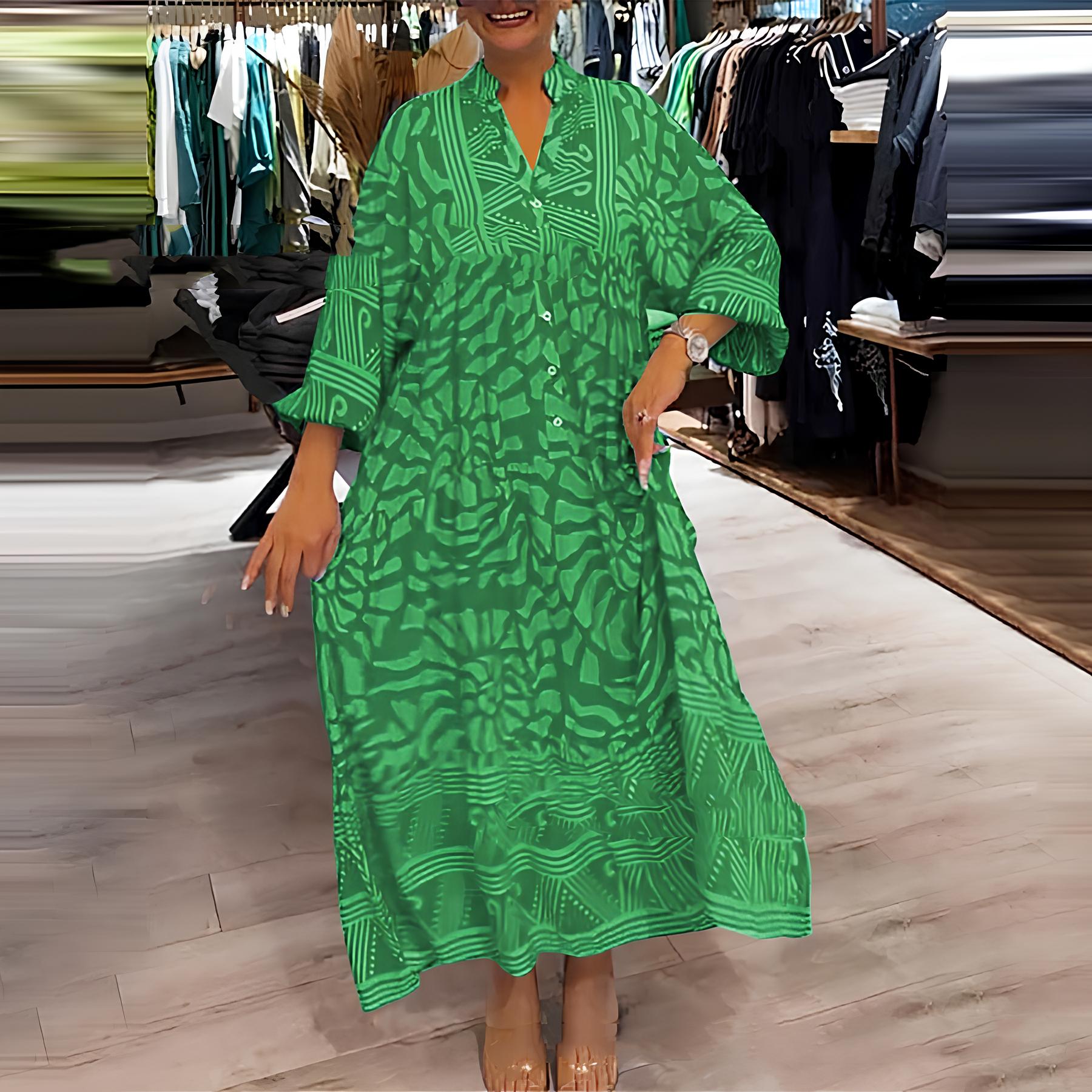 Inga - Colorful and Airy Maxi Dress