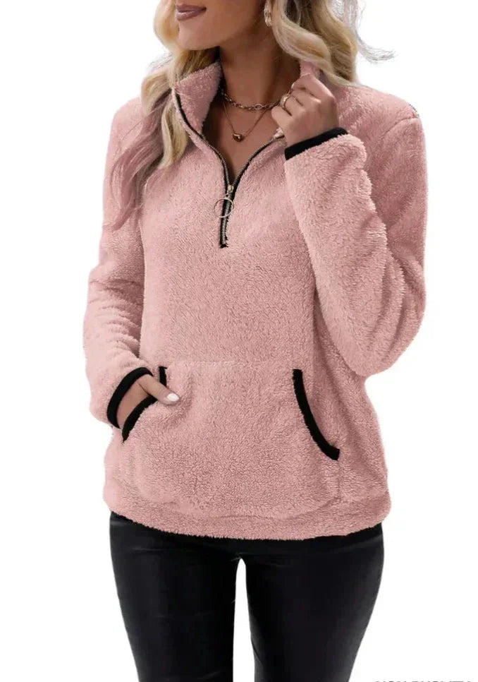 Bénédicte - Soft and Comfortable Sherpa Sweater