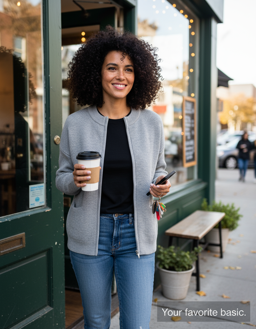 Faylora - Casual Lightweight Knit Cardigan for Fall