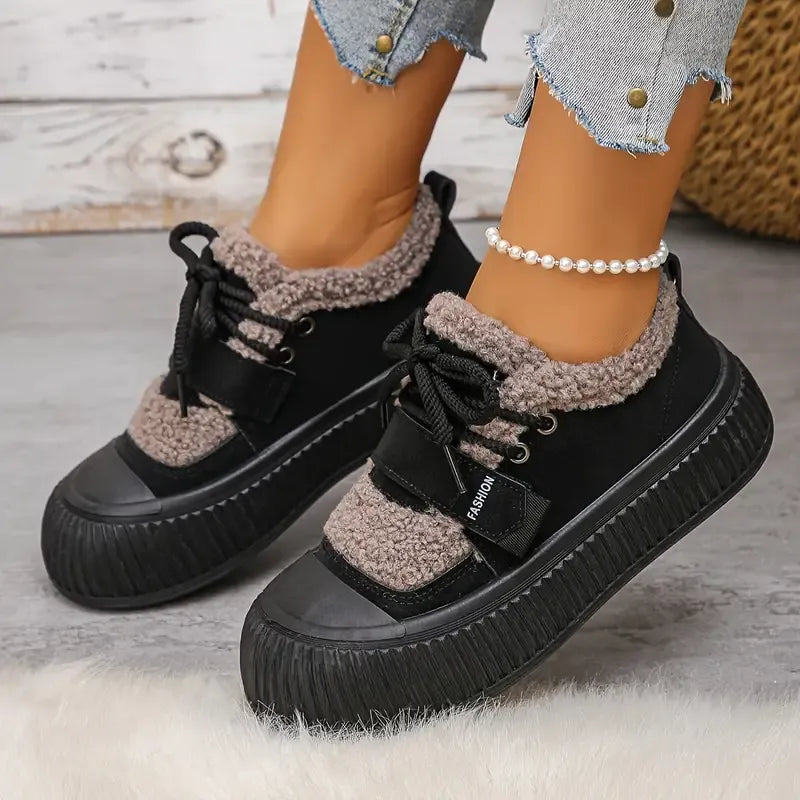 Nirelia - Women's Warm and Comfortable Winter Sneakers