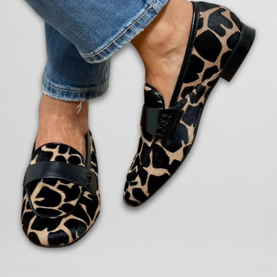 Quirelle - Animal Print Loafers