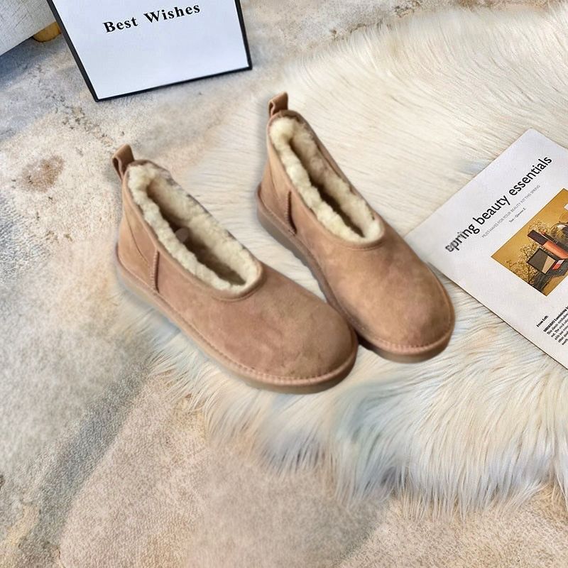 Berthe - Soft and Warm Faux Fur Shoes for Women