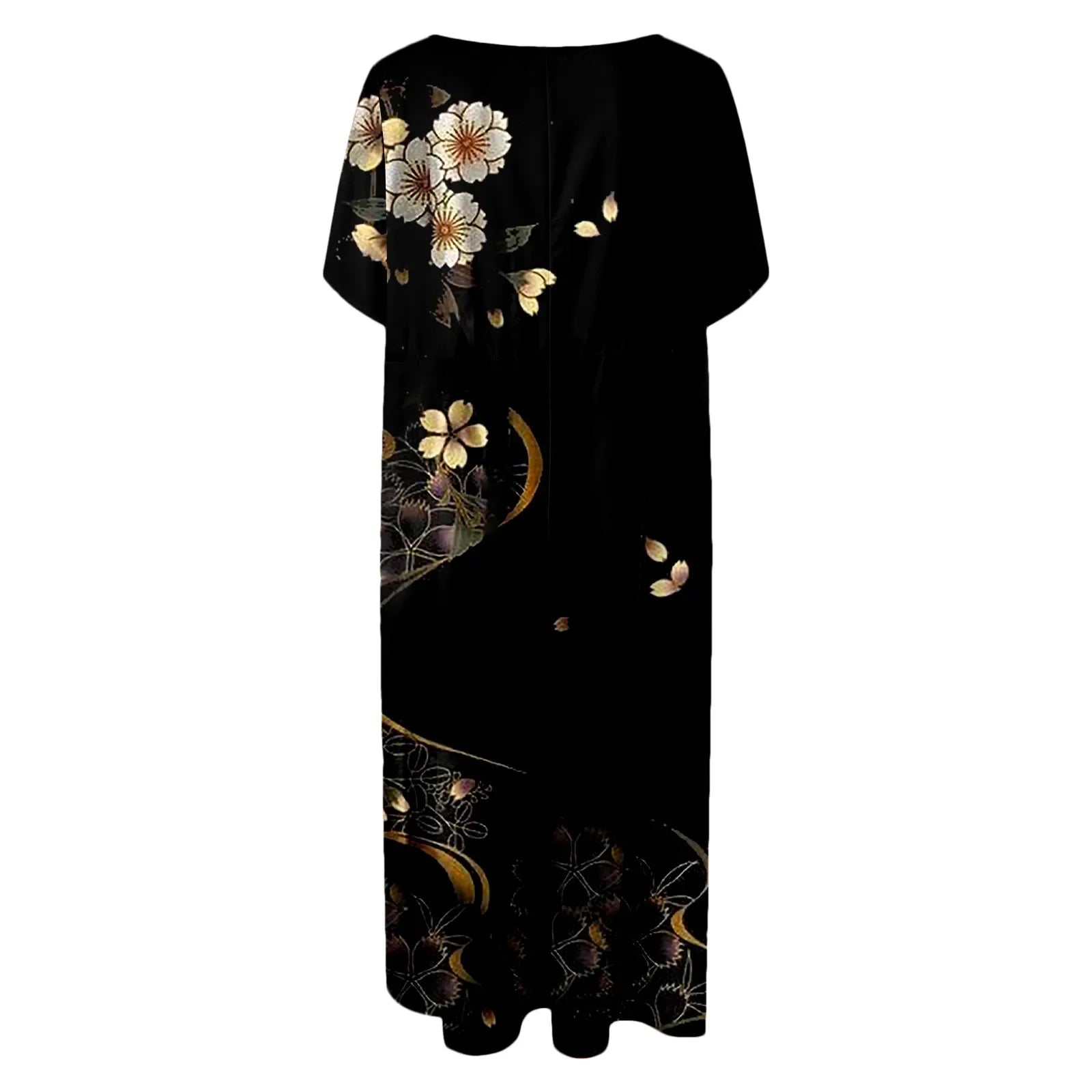 Dahlia - Floral dress with V-neck