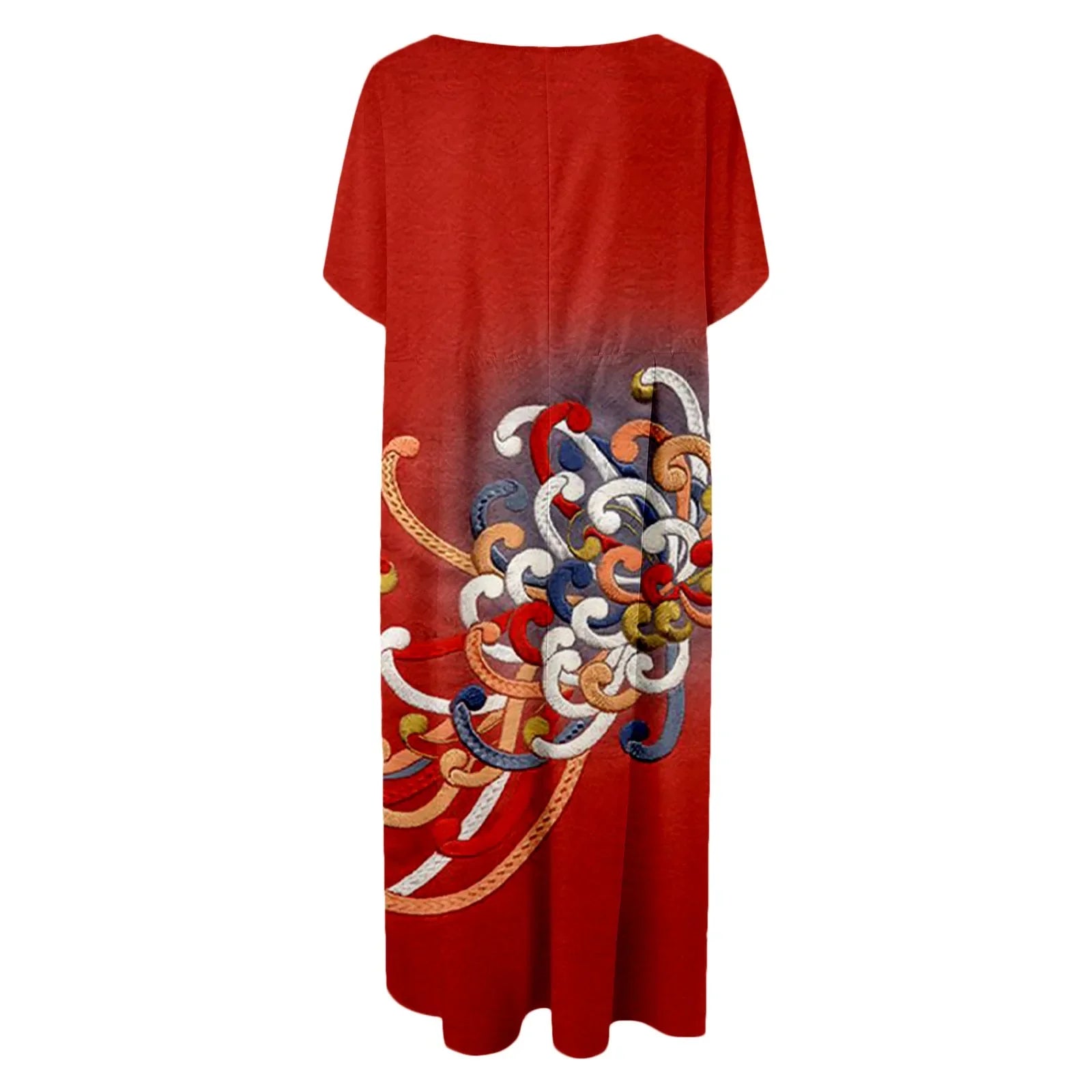 Dahlia - Floral dress with V-neck