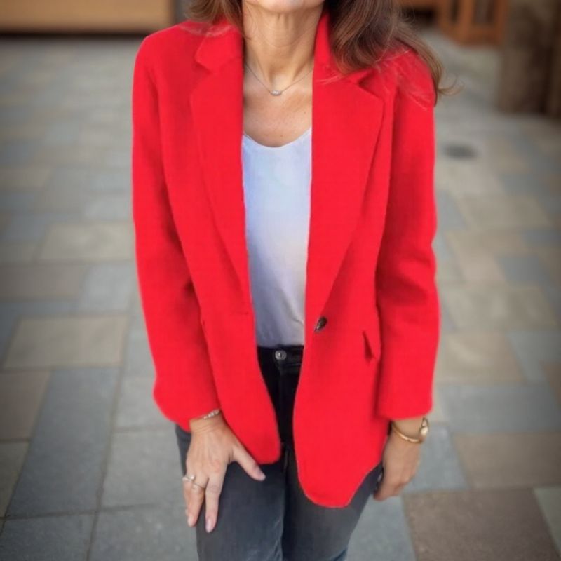 Leandra - Soft button-down blazer