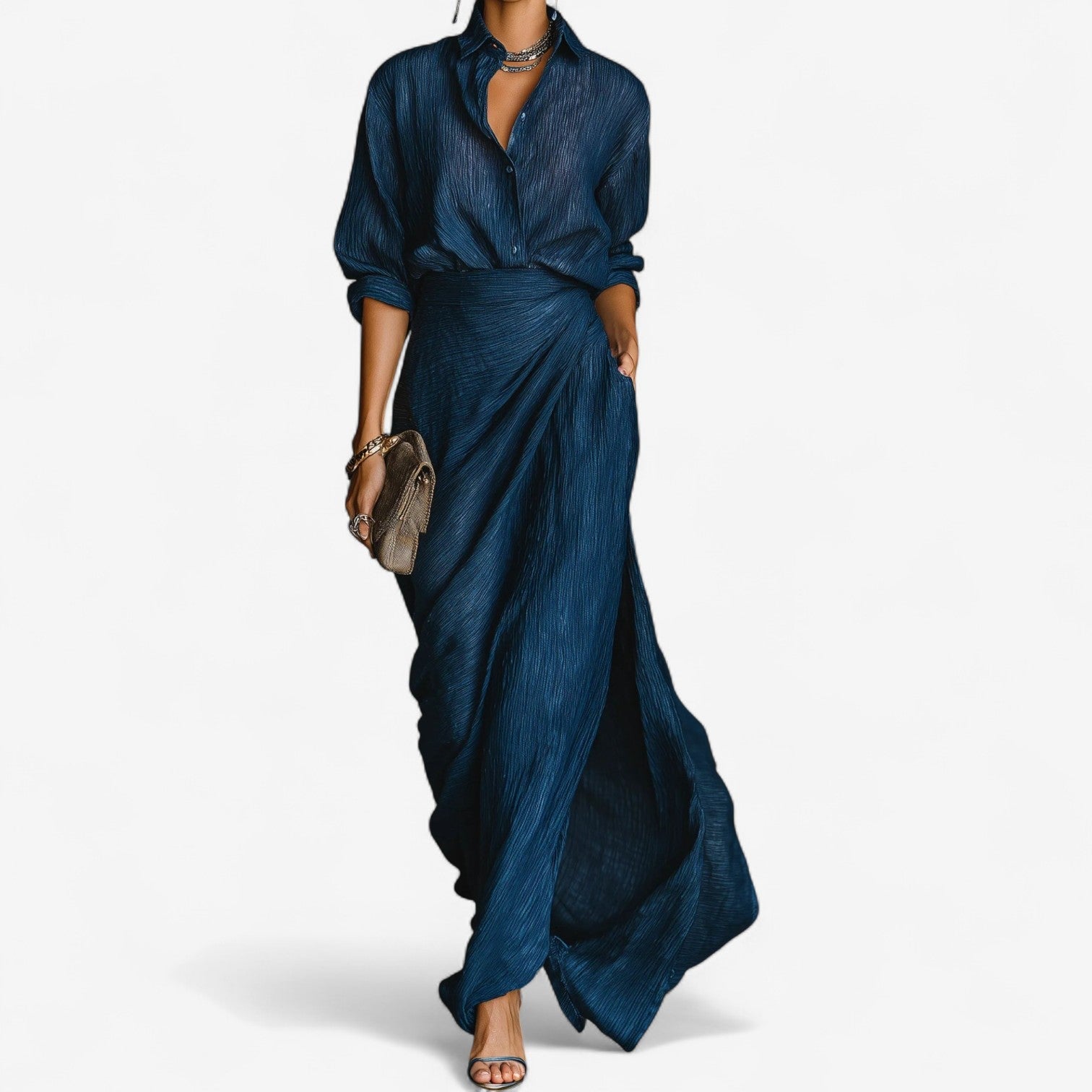 Tavianne - Ocean Maxi Long Dress