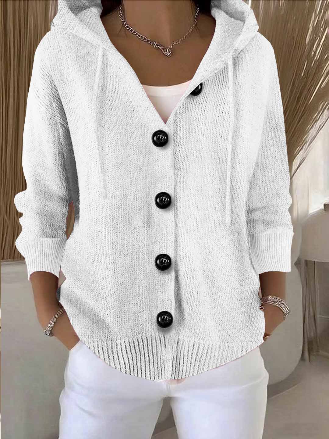 Elarisse - Women's Long Sleeve Knitted Cardigan