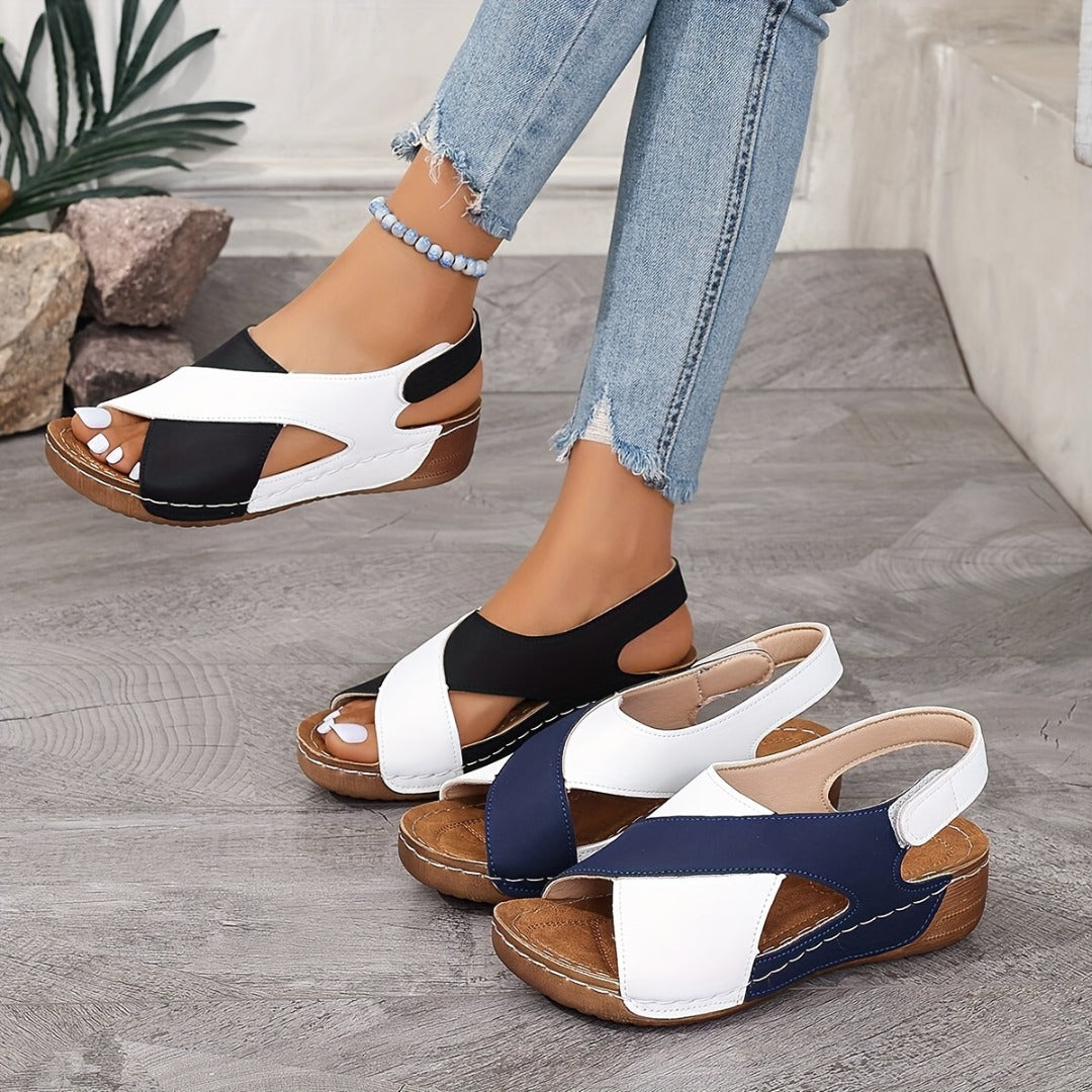 Morgane - Orthopedic Inclined Sandals - Targeted Support and Everyday Elegance