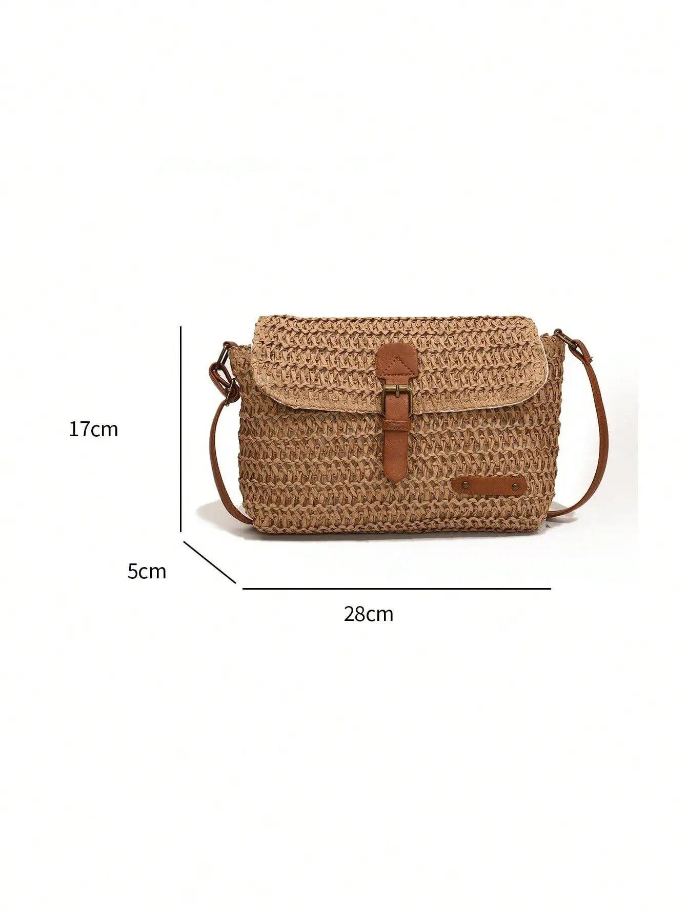 Evelien - Natural Straw Shoulder Bag - The Essential Summer Accessory