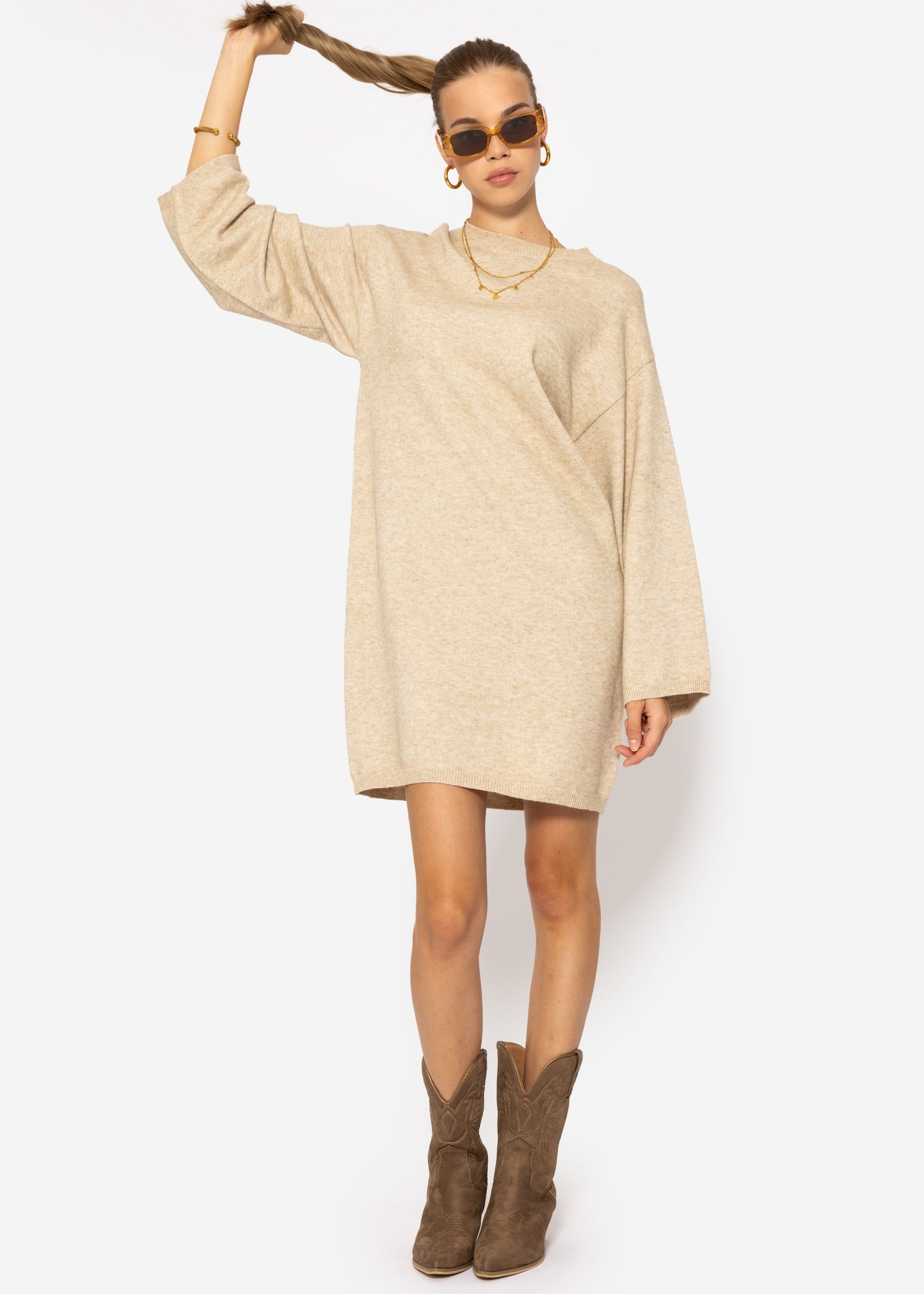 Aimée - Elegant Oversized Knit Dress