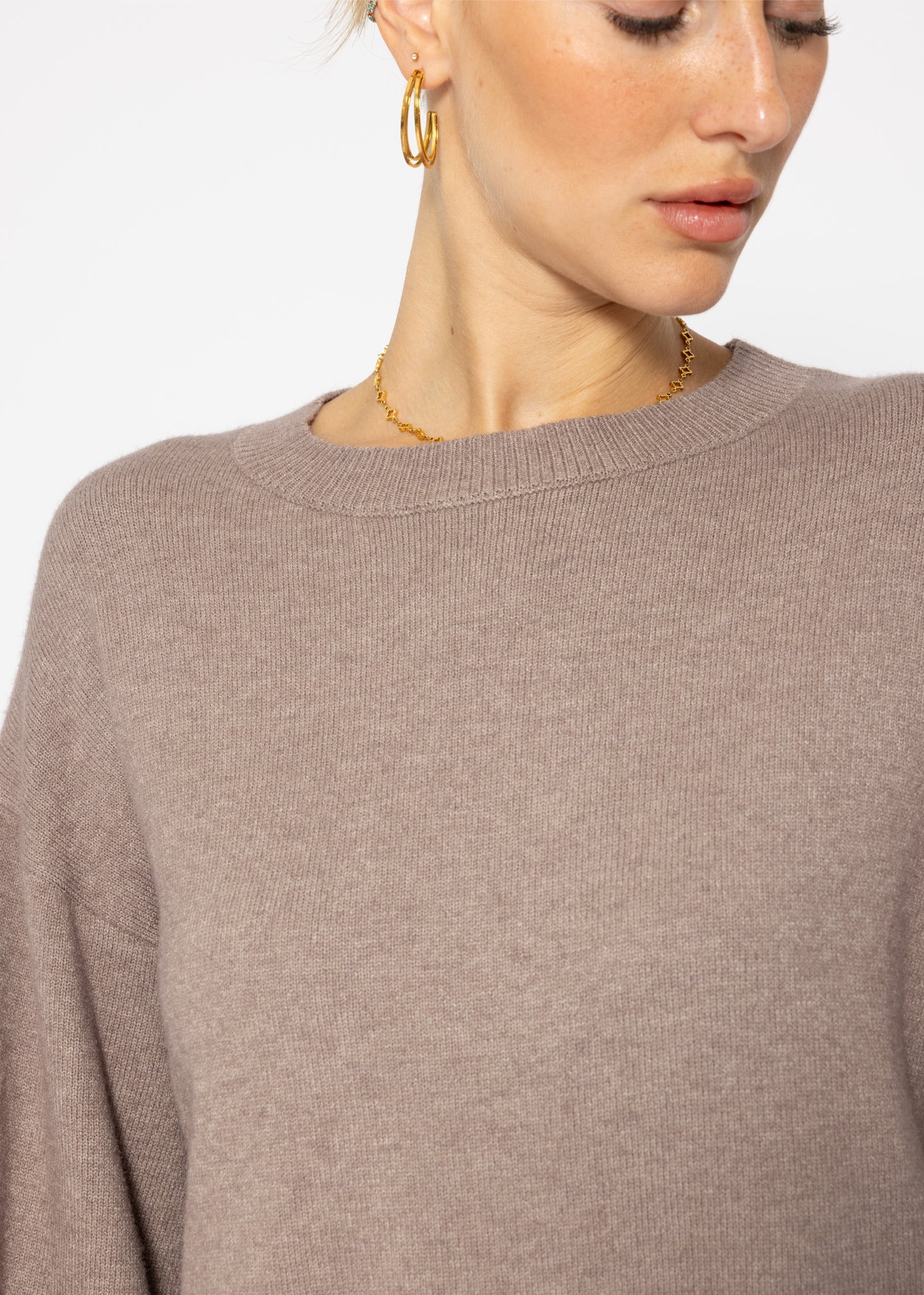 Aimée - Elegant Oversized Knit Dress