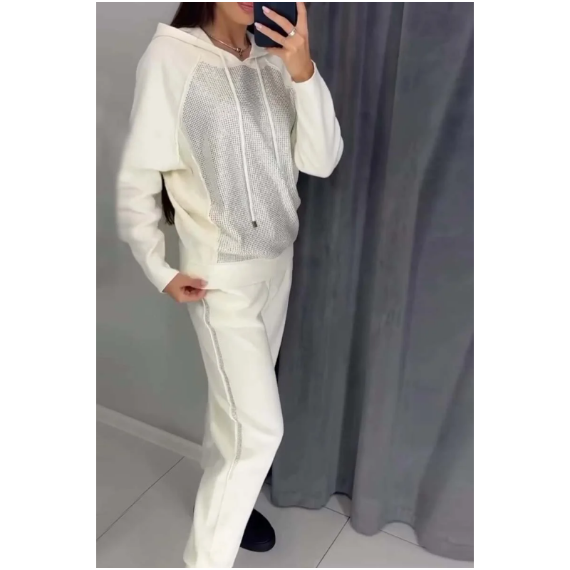 Cécile - Women's Casual Hoodie and Pants Set