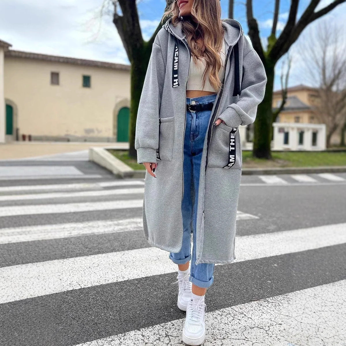 Giselle - Long Hooded Jacket