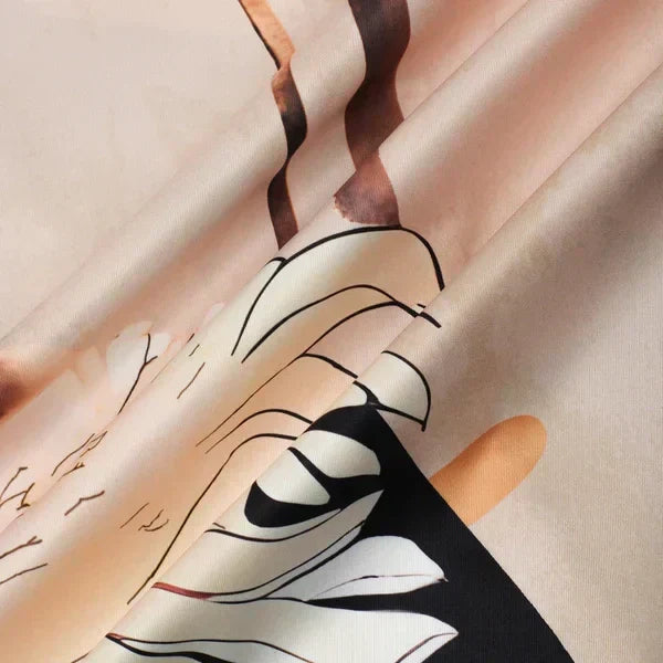 Clarice - Women's 2-Piece Flowy Shirt Dress